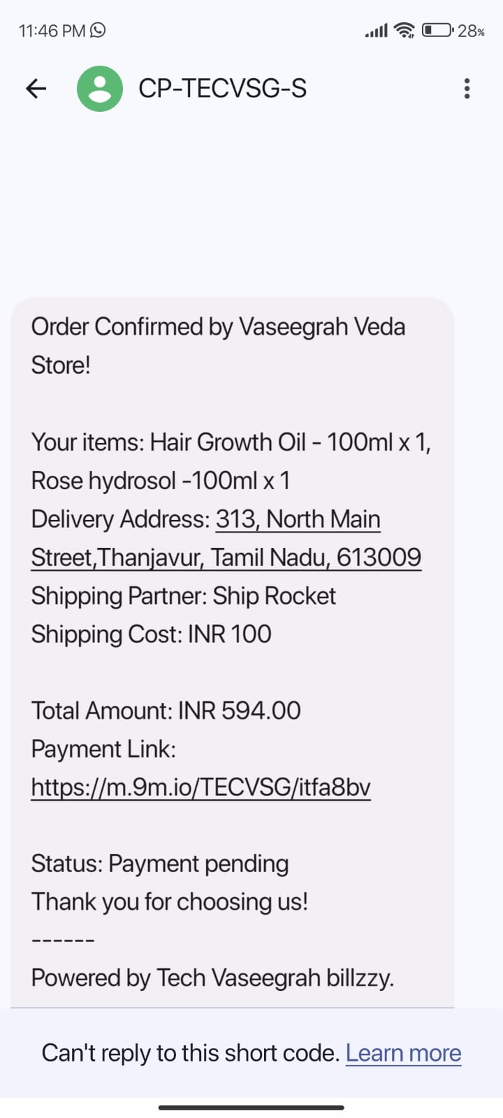 Order Confirmation Automation